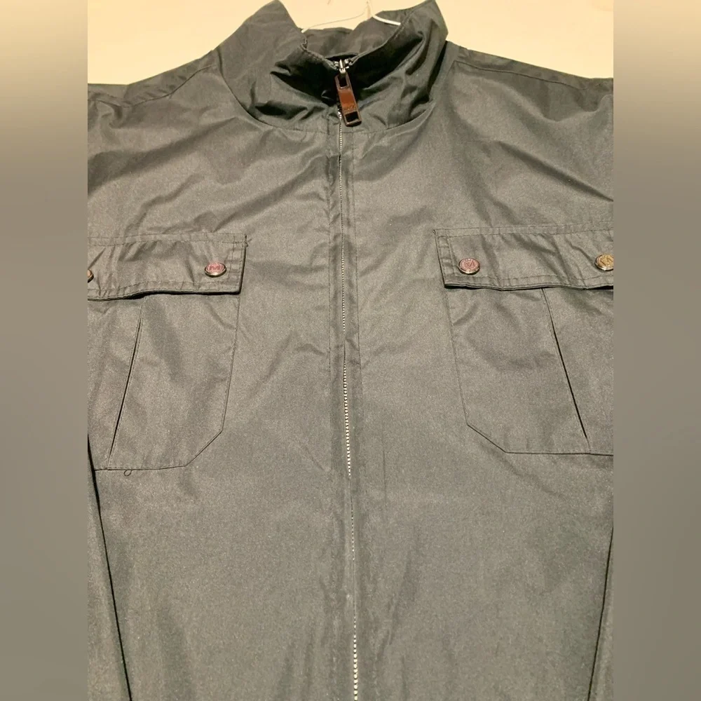 Marc New York Men's Black Windbreaker Size XXL